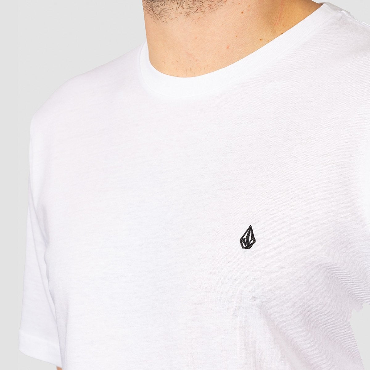 Volcom Stone Blanks Basic Tee White - Clothing