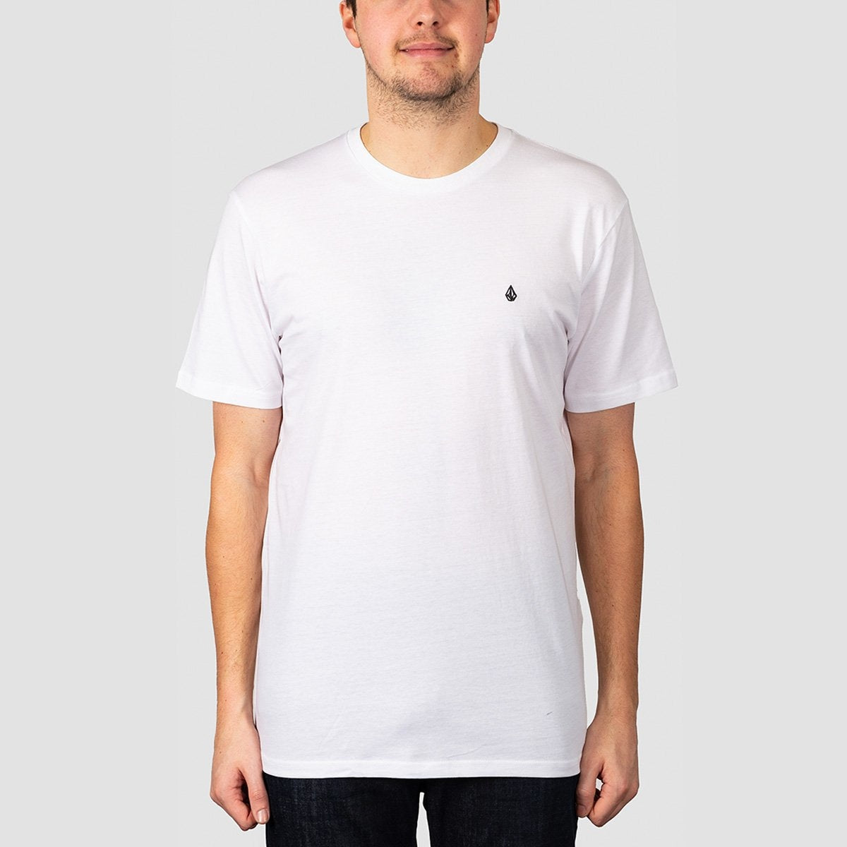 Volcom Stone Blanks Basic Tee White - Clothing