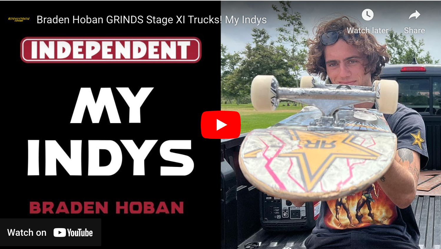 Braden Hoban's "My Indys" Video