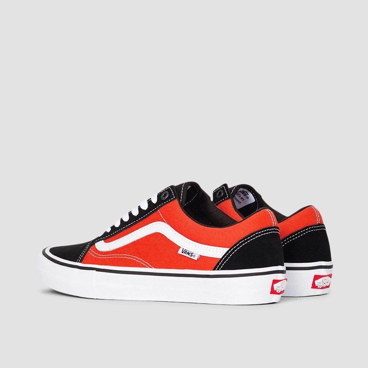 Vans Old Skool Pro Shoes - Black/Orange