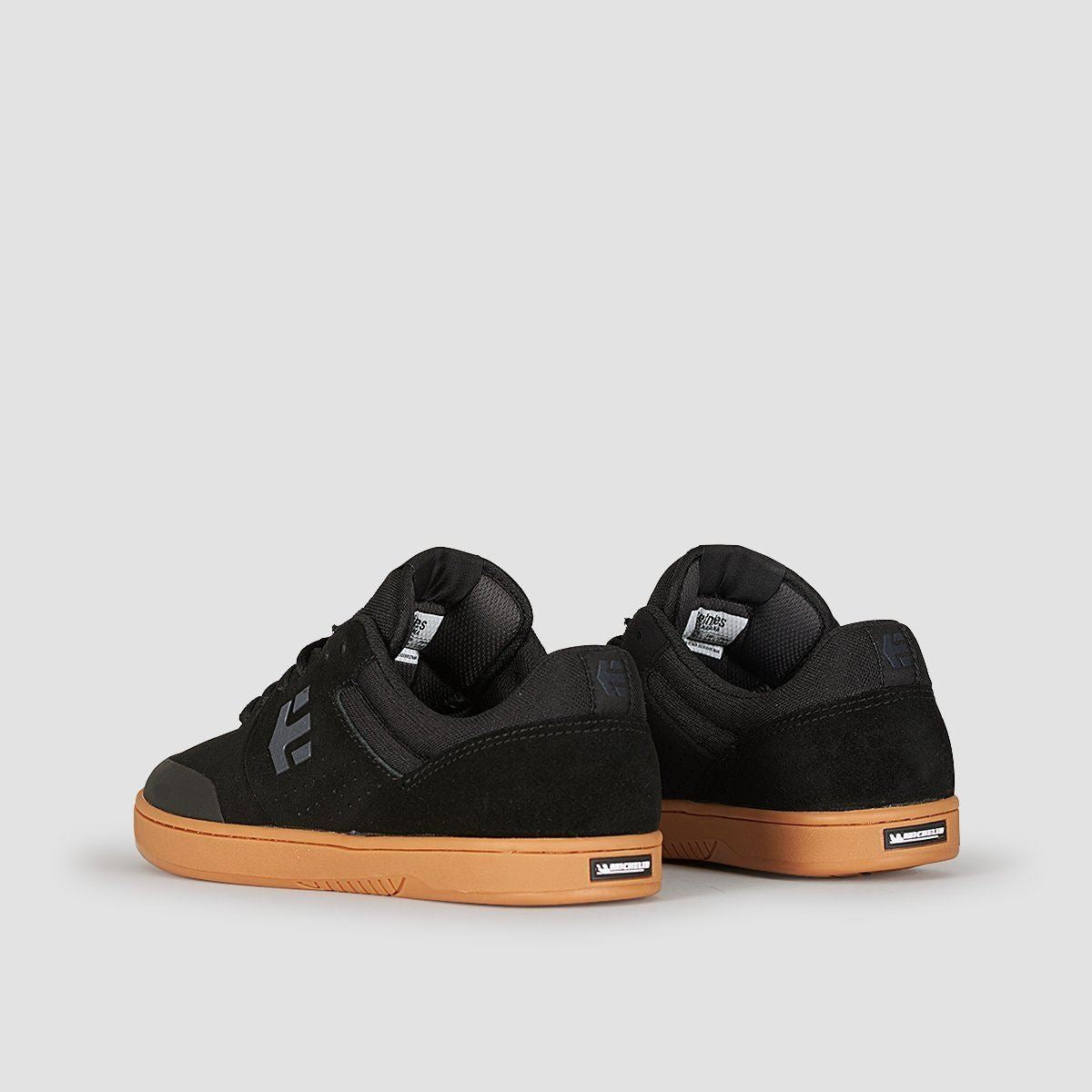 Etnies Marana Shoes - Black/Dark Grey/Gum