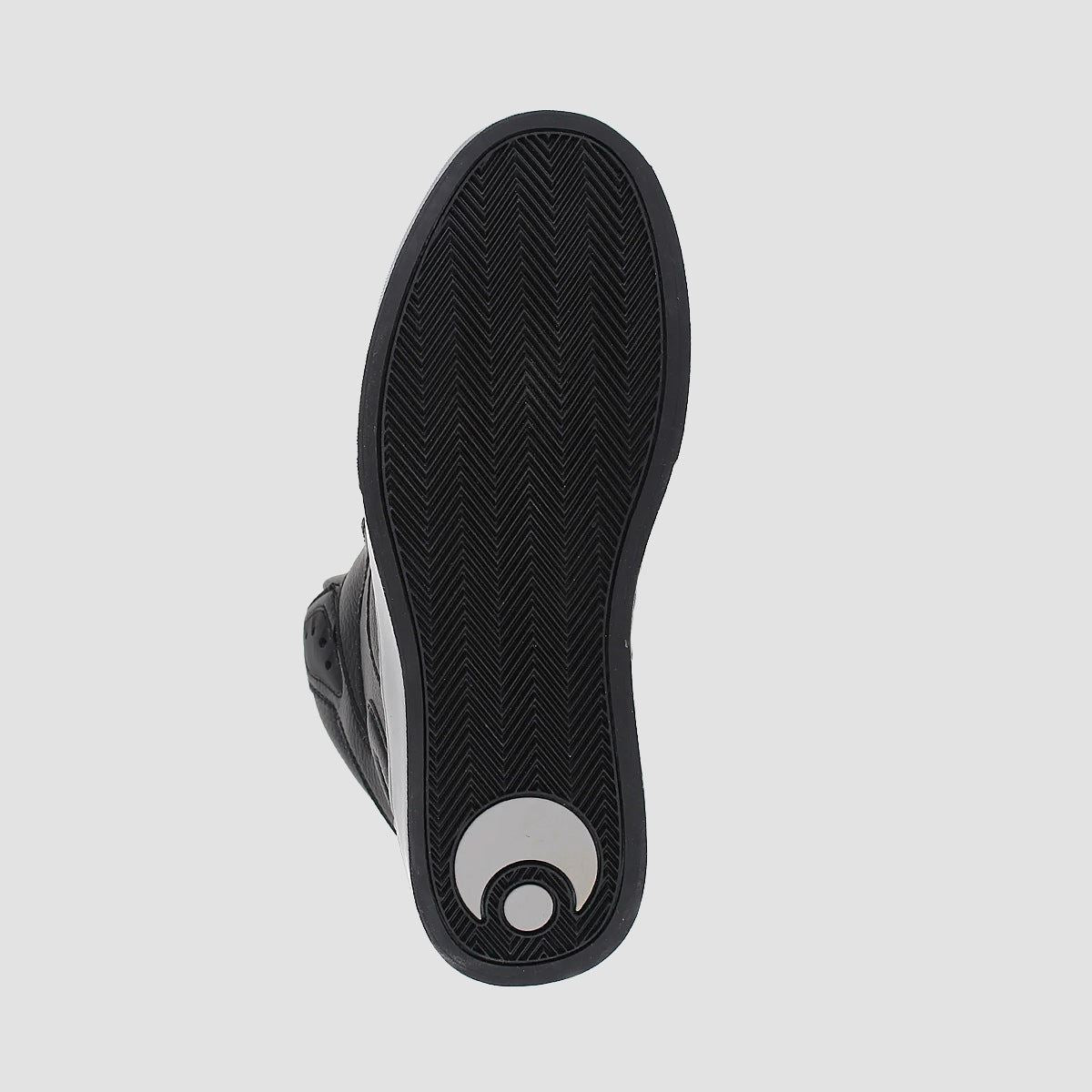 Osiris Rize Ultra High Top Shoes - Black/Grey/Black
