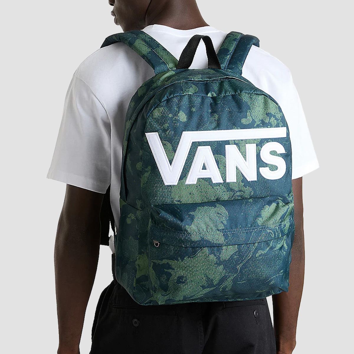 Vans Old Skool Drop V 22L Backpack Dress Blues/Dark Forest