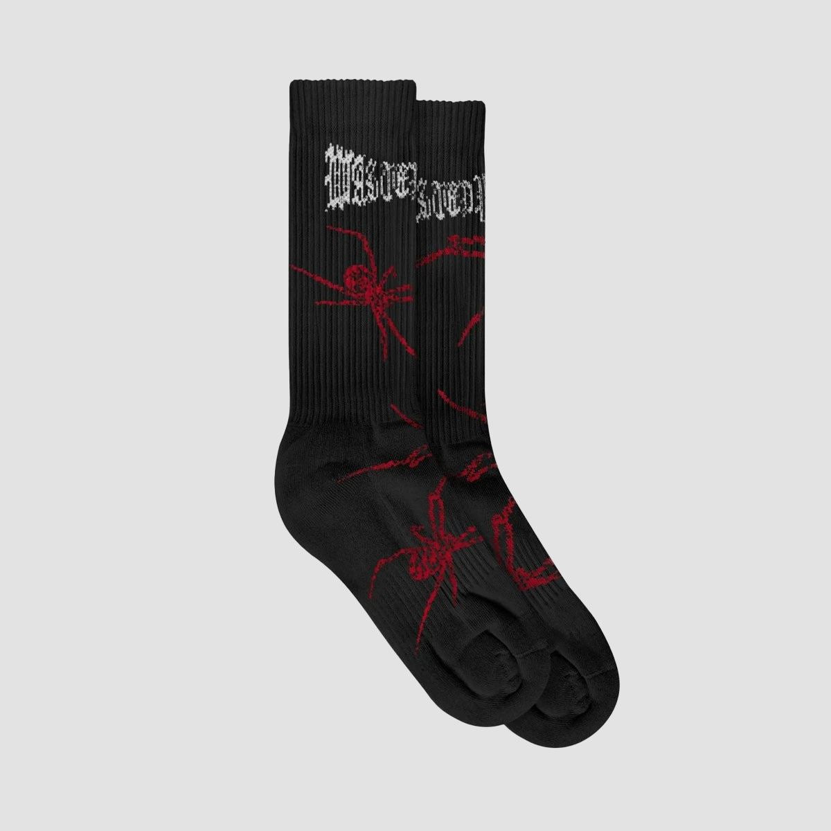 Wasted Paris Phobia Socks Black