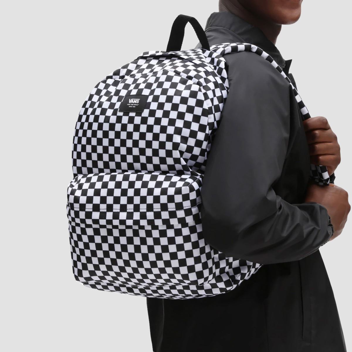 Vans black/white store backpack