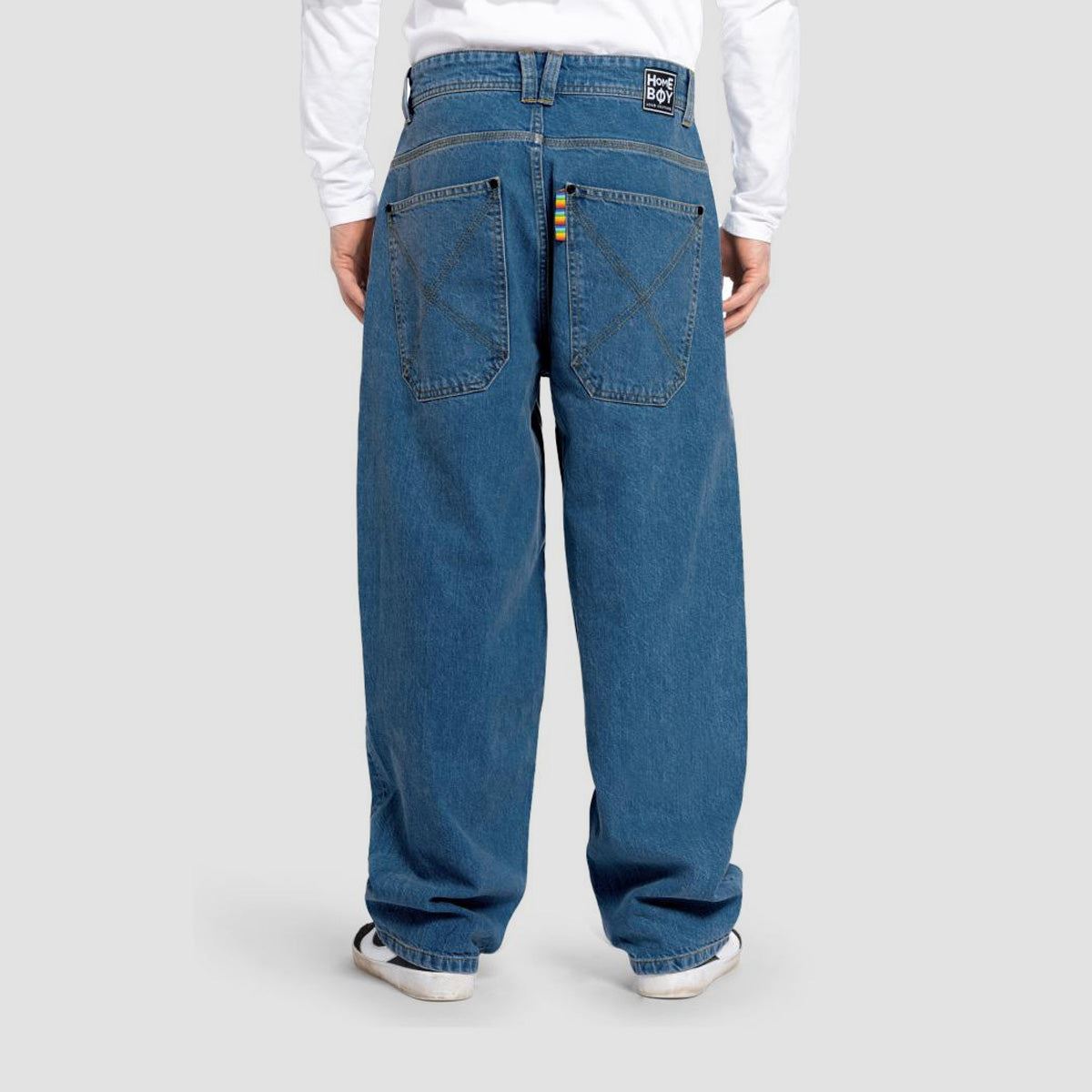 Homeboy X-tra MONSTER Jeans Washed Blue