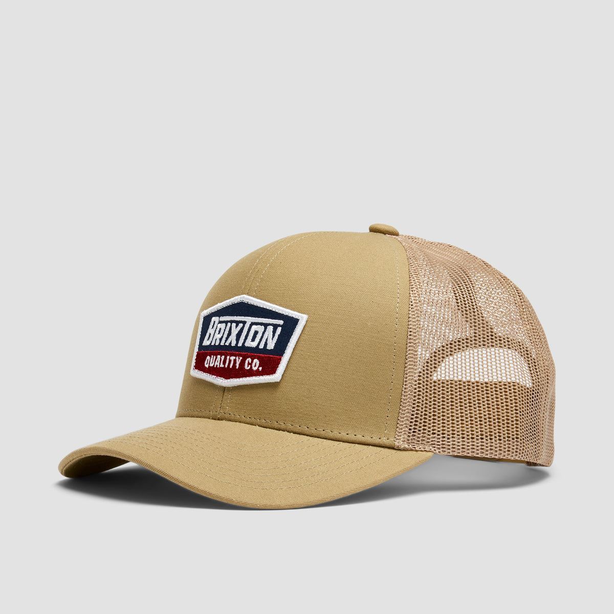 Brixton Regal Netplus MP Trucker Cap Khaki/Khaki