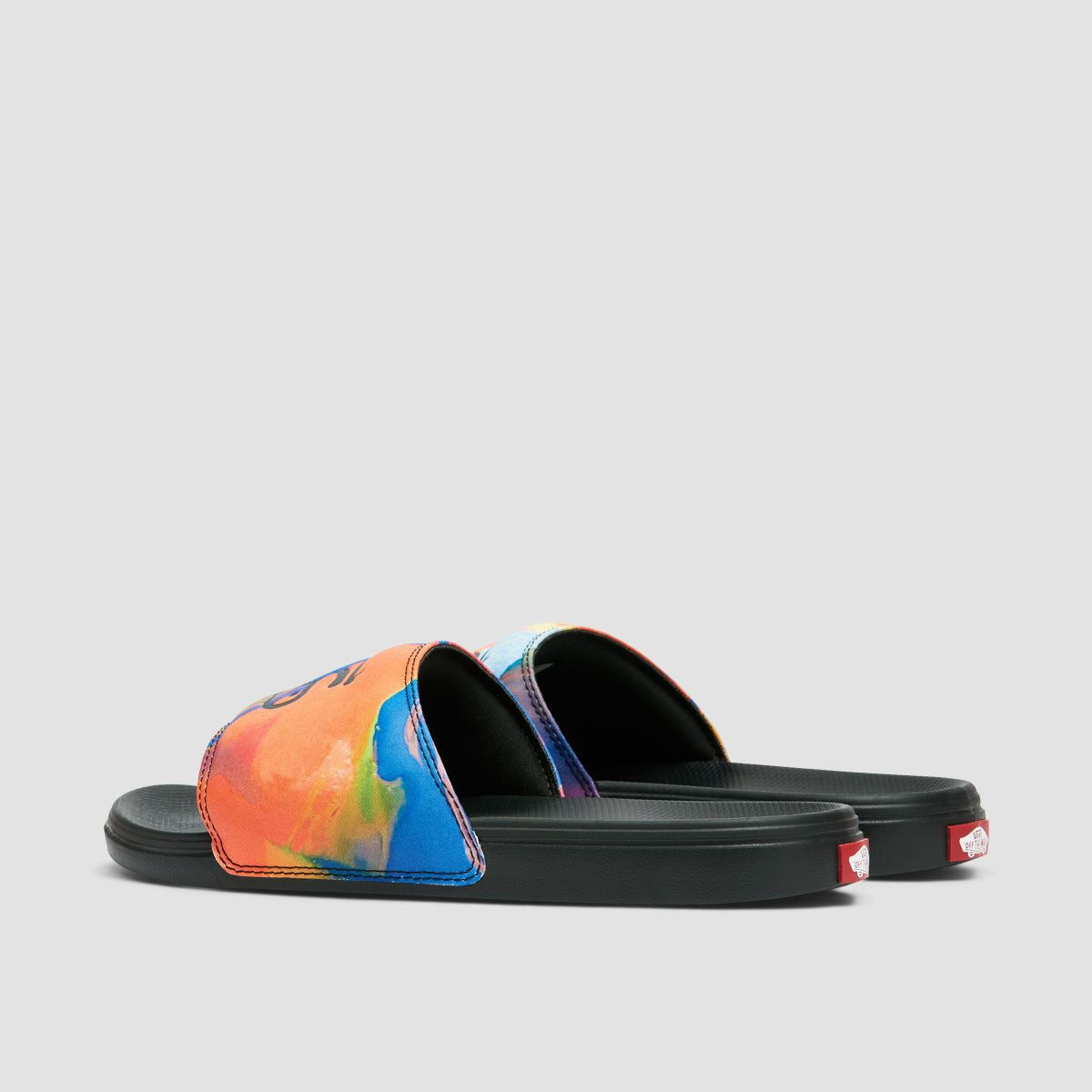 Vans La Costa Slide-On Sandals Resin Rainbow Multi/Black