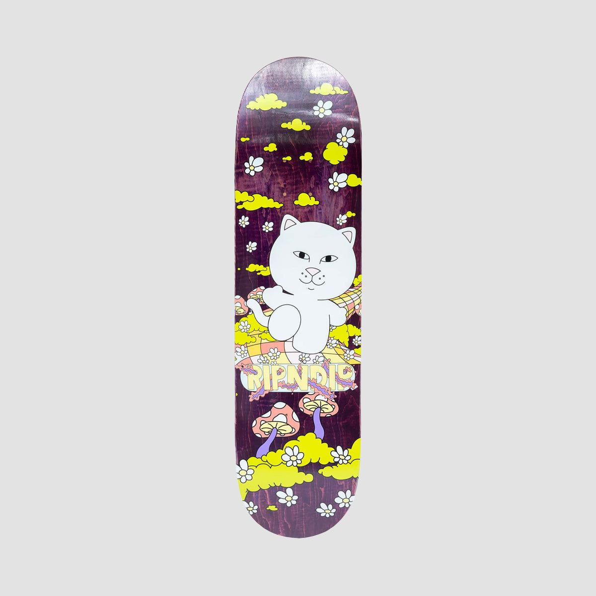 RIPNDIP Day Tripper Skateboard Deck Purple - 8.5"