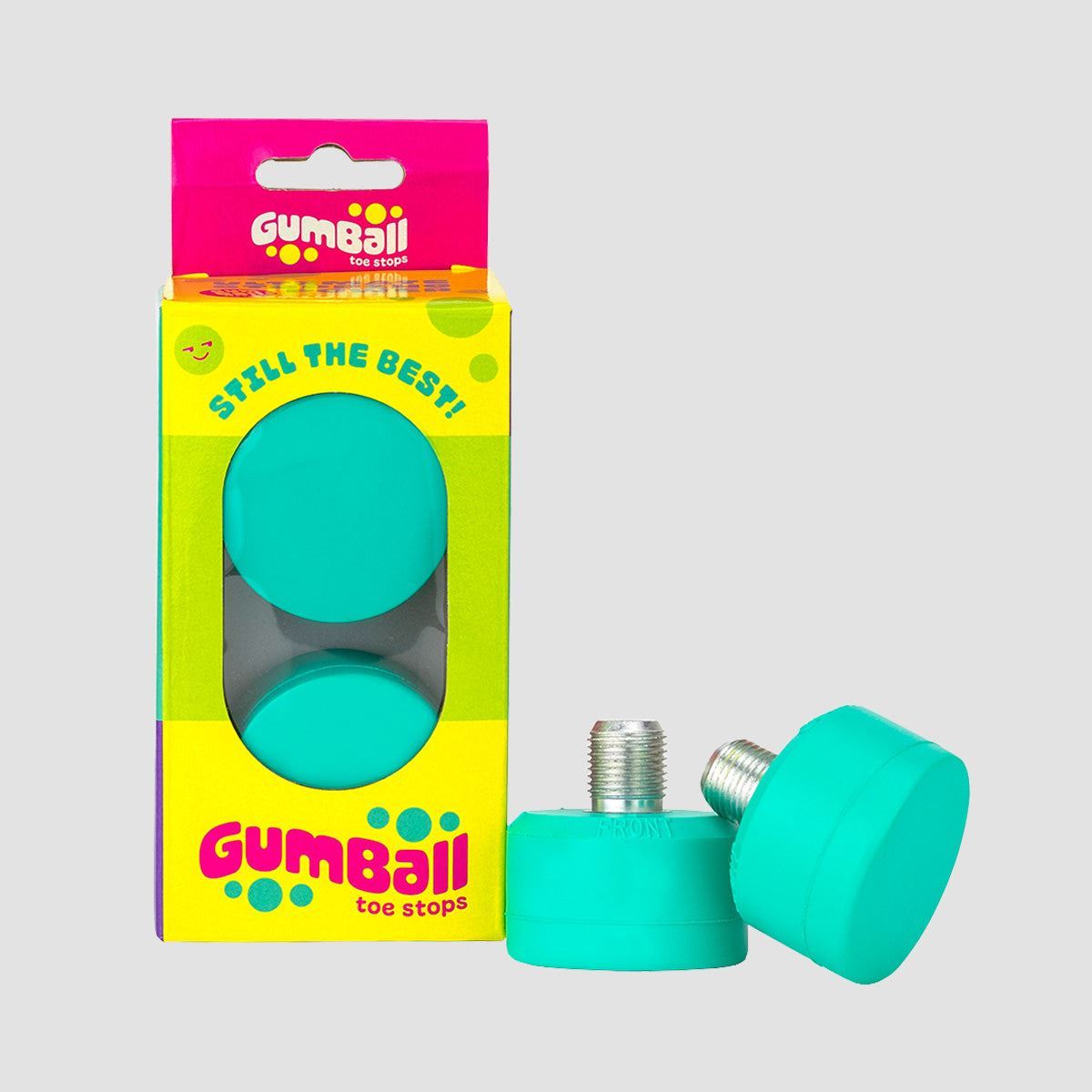 Gumball 83A Toe Stops Mint Short 17mm x2