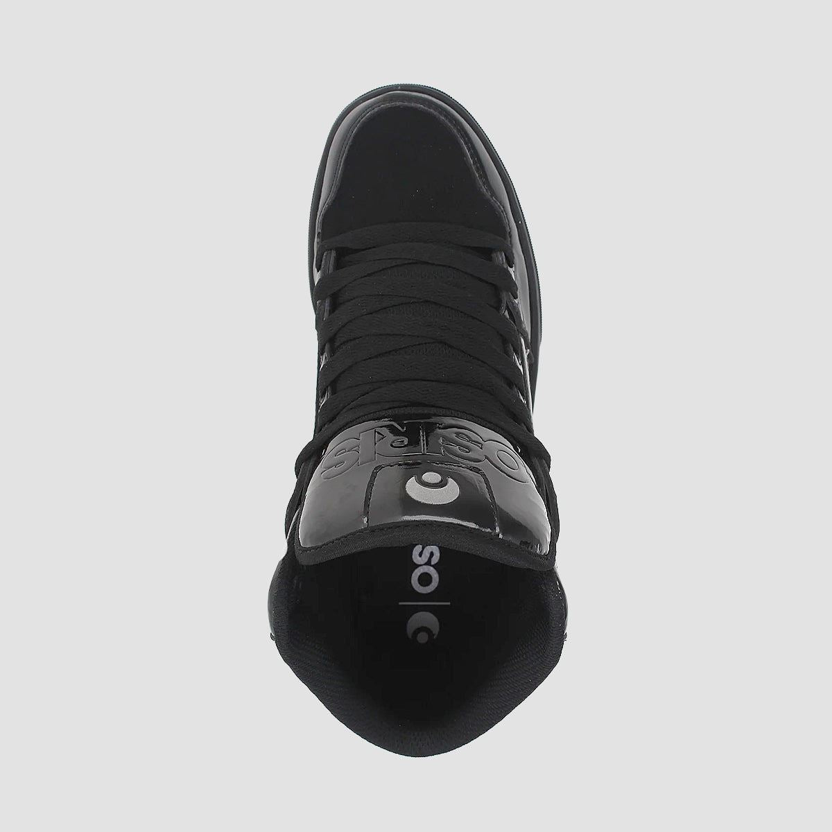 Osiris Clone High Top Shoes - Black/Patent/Silver