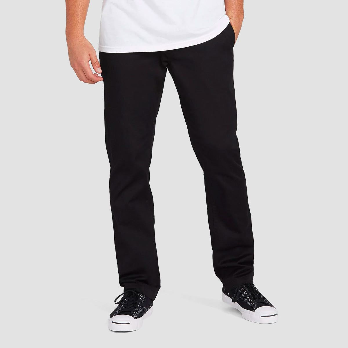 Volcom Frickin Modern Stretch Chino Pants Black