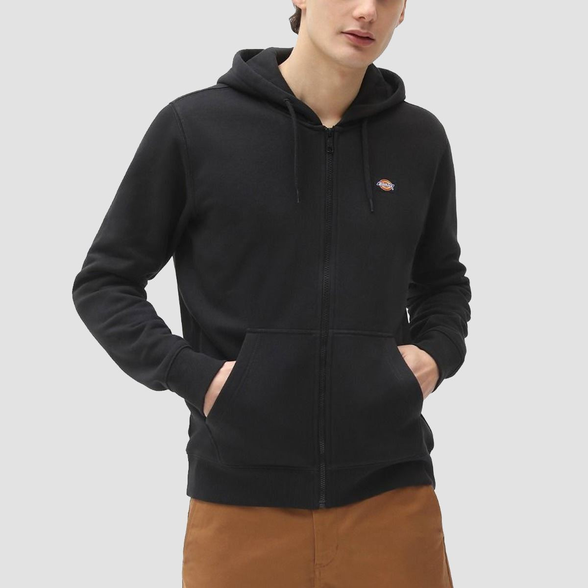 Dickies Oakport Zip Hoodie Black