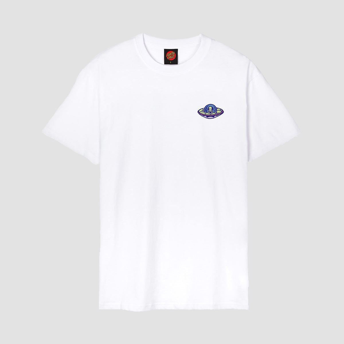 Santa Cruz Winkowski UFO Dot T-Shirt White