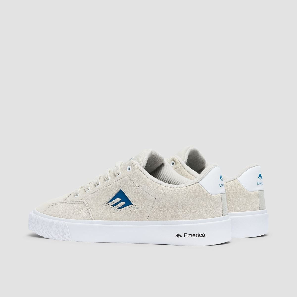 Emerica Temple Shoes White/Blue