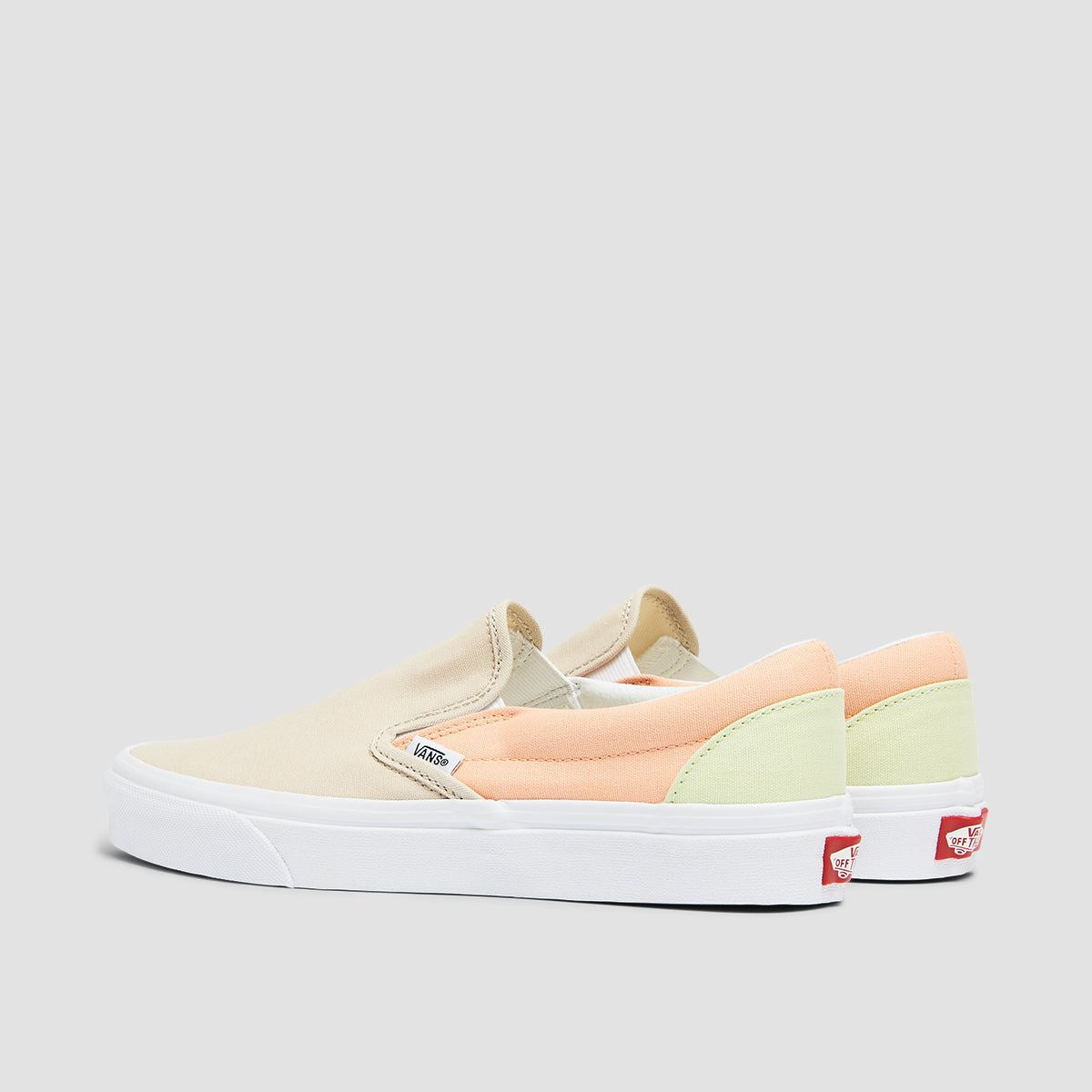 Vans Classic Slip-On Shoes - Multi/Oatmeal