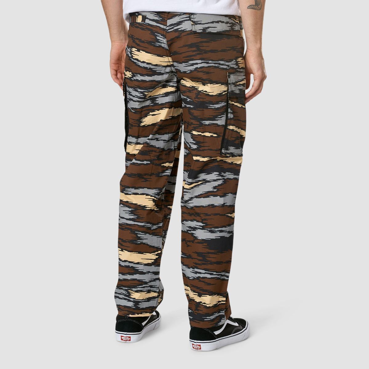 Volcom Pinz And Needles Cargo Pants Bark Brown