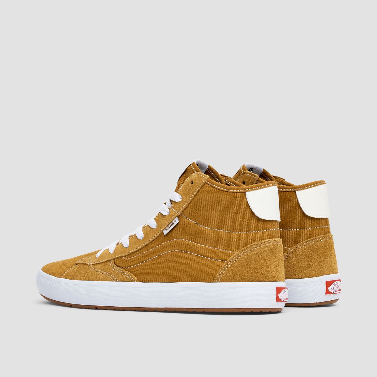Vans The Lizzie High Top Shoes - Gold/White
