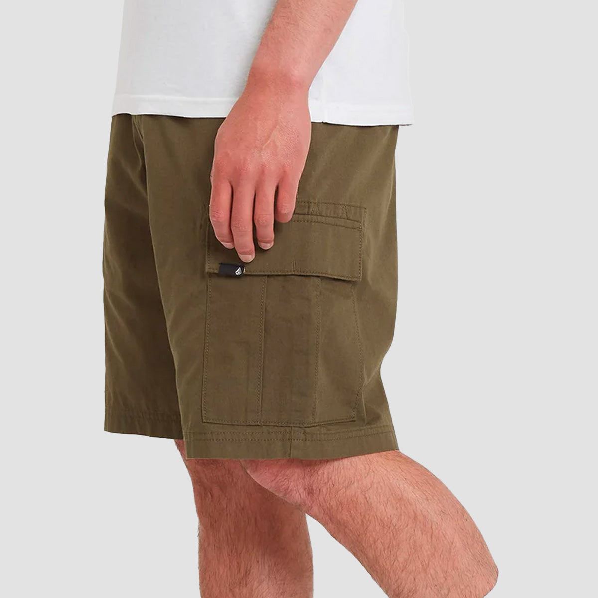Volcom March Cargo Shorts Military