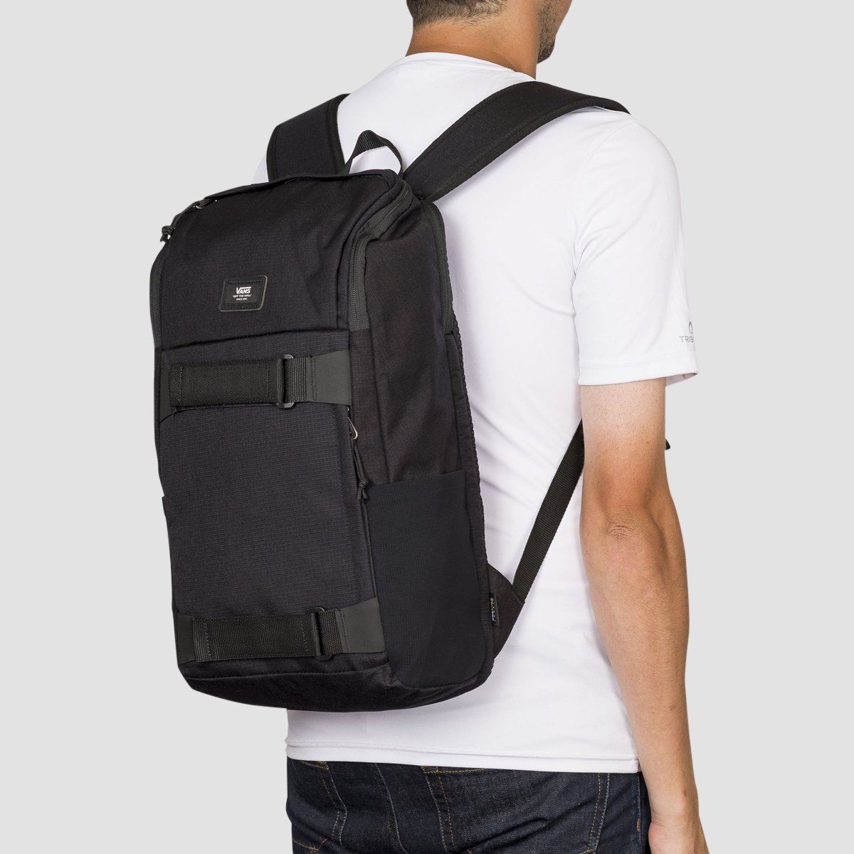 Vans Obstacle 23L Skatepack Backpack Black Ripstop