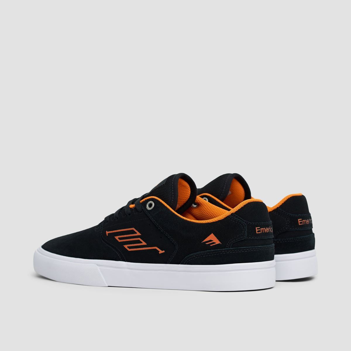 Emerica The Low Vulc Shoes - Black/White/Orange