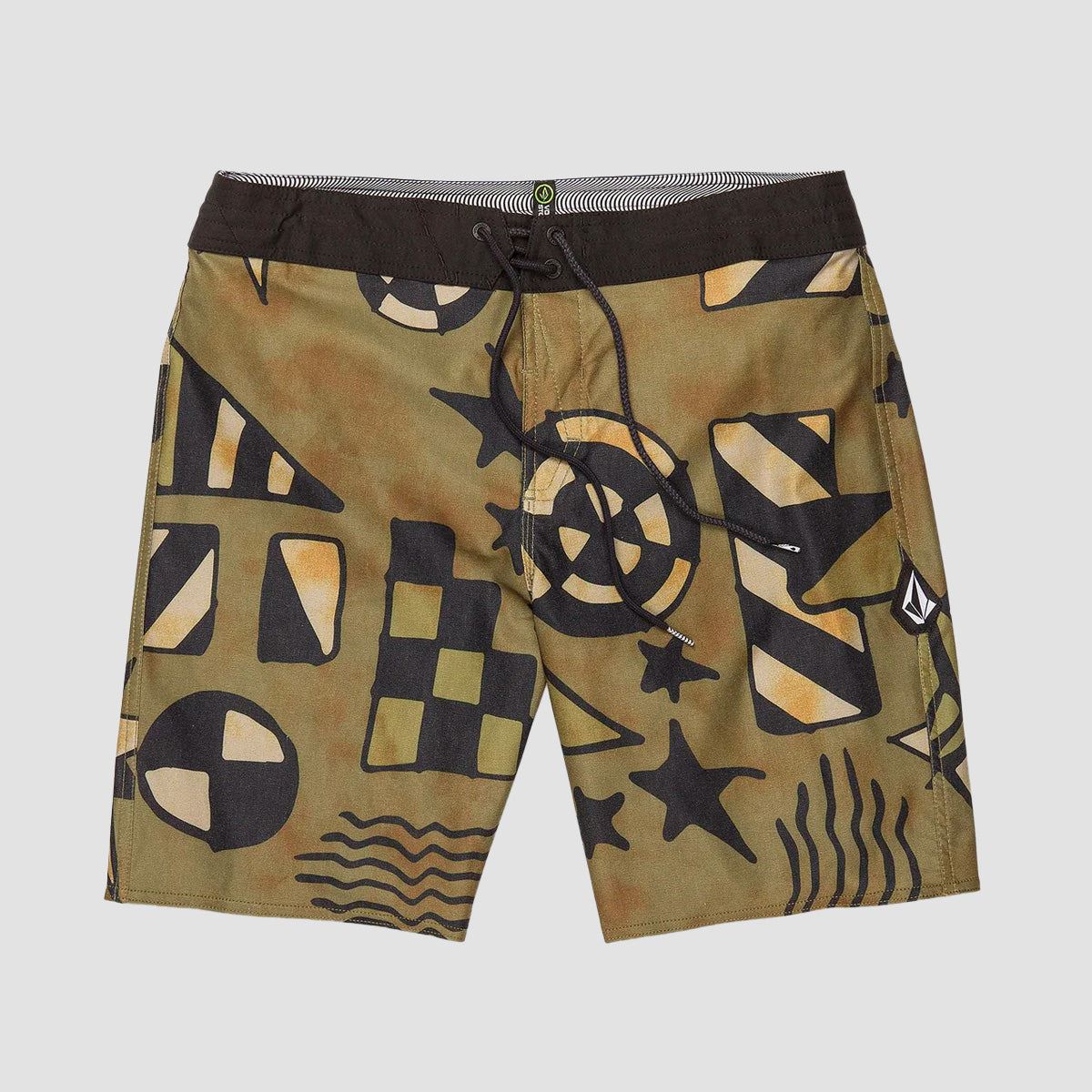 Volcom Geo Stoney 19" Boardshorts Service Green