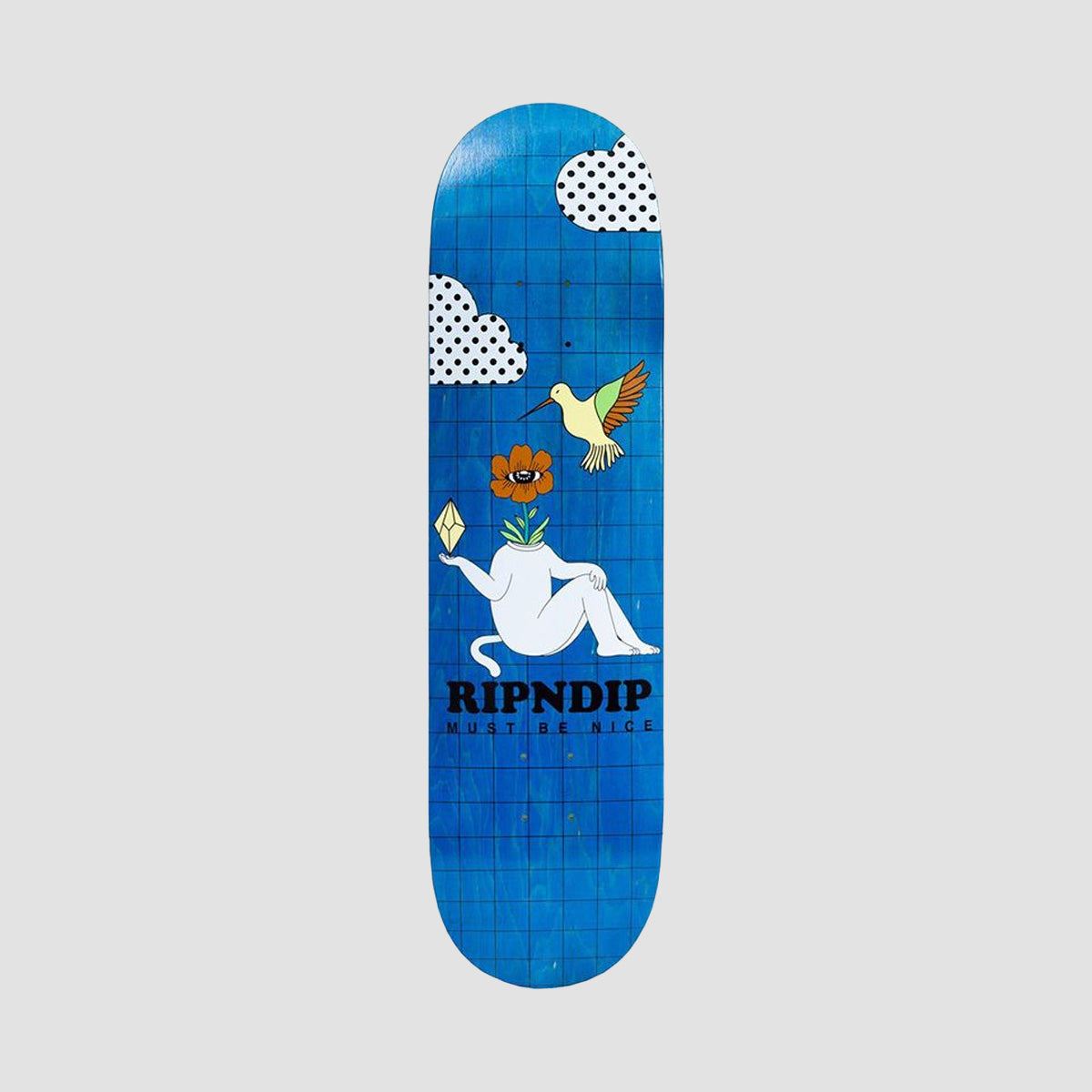 RIPNDIP Window Daze Skateboard Deck Aqua - 8.25"