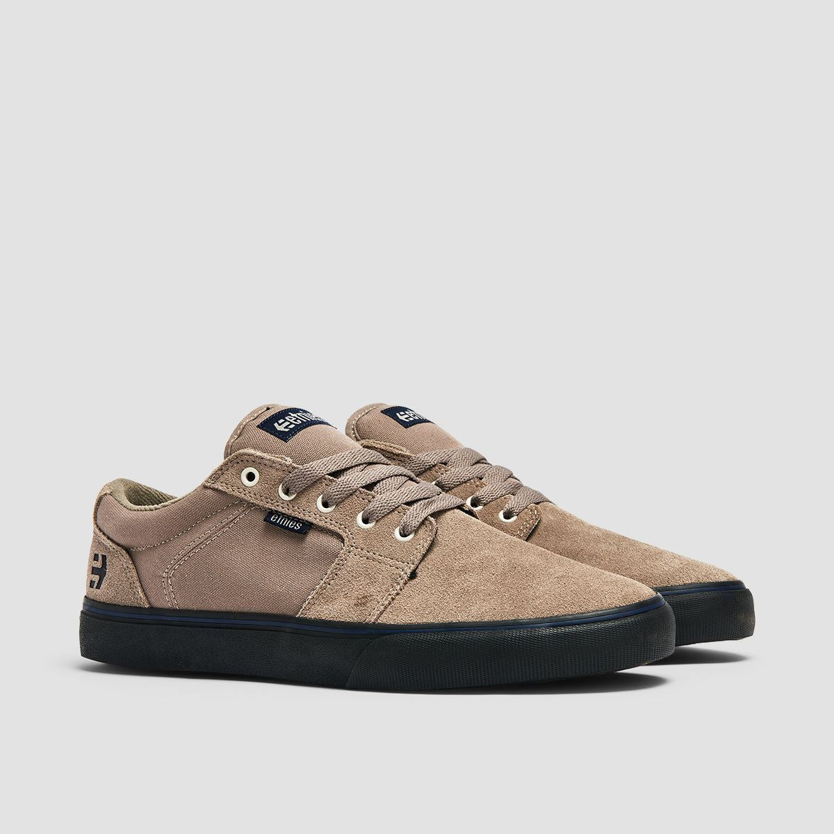 Etnies Barge LS Shoes - Warm Grey/Black