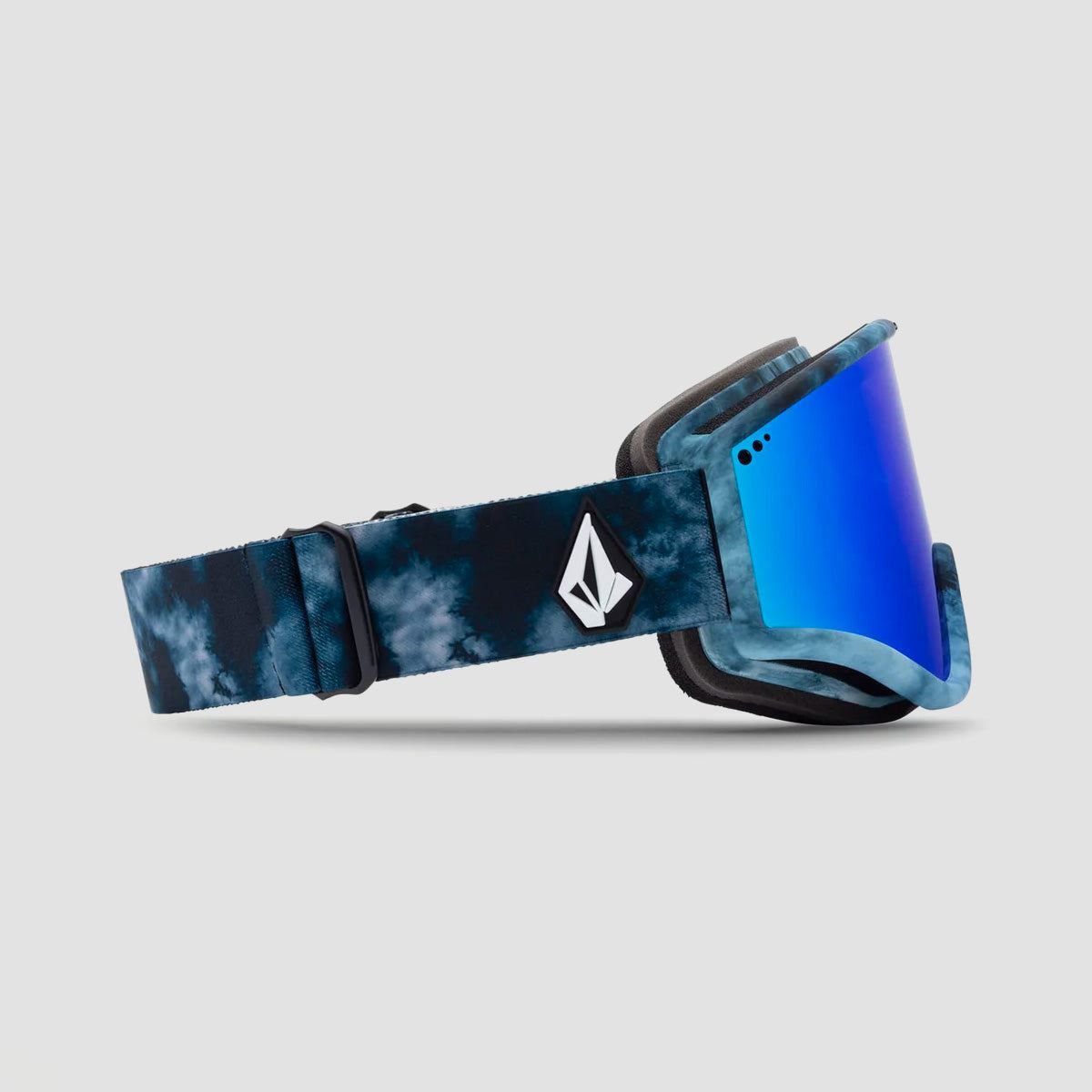 Volcom Yae Snow Goggles Lagoon Tie-Dye/Blue Chrome