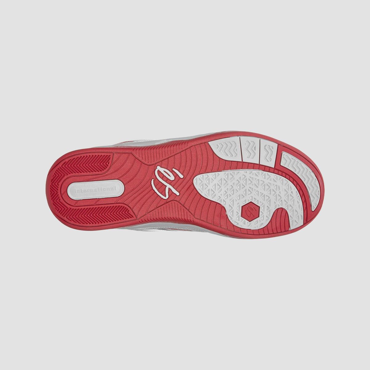 eS TJ Rogers Shoes - White/Red