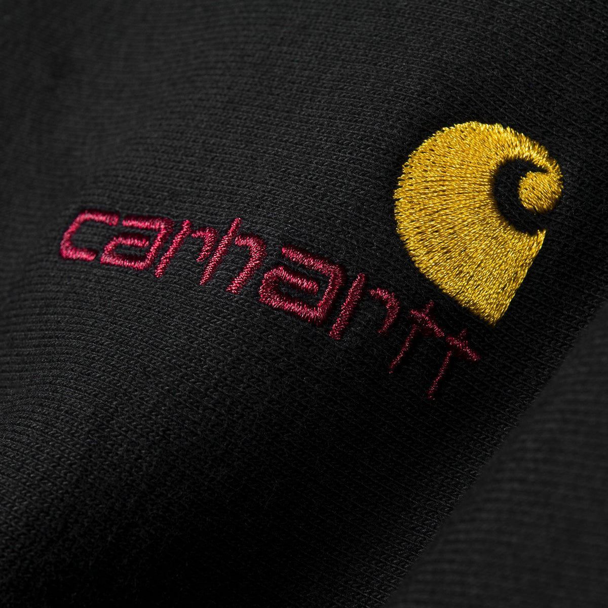 Carhartt WIP American Script Crew Sweat Black