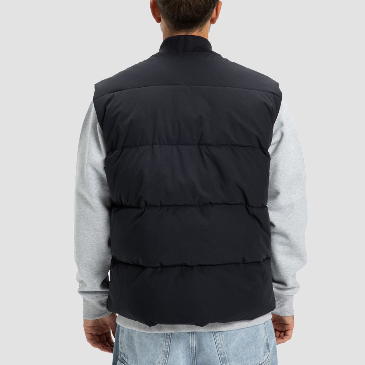 DC Rover Puffer Vest Jacket Black