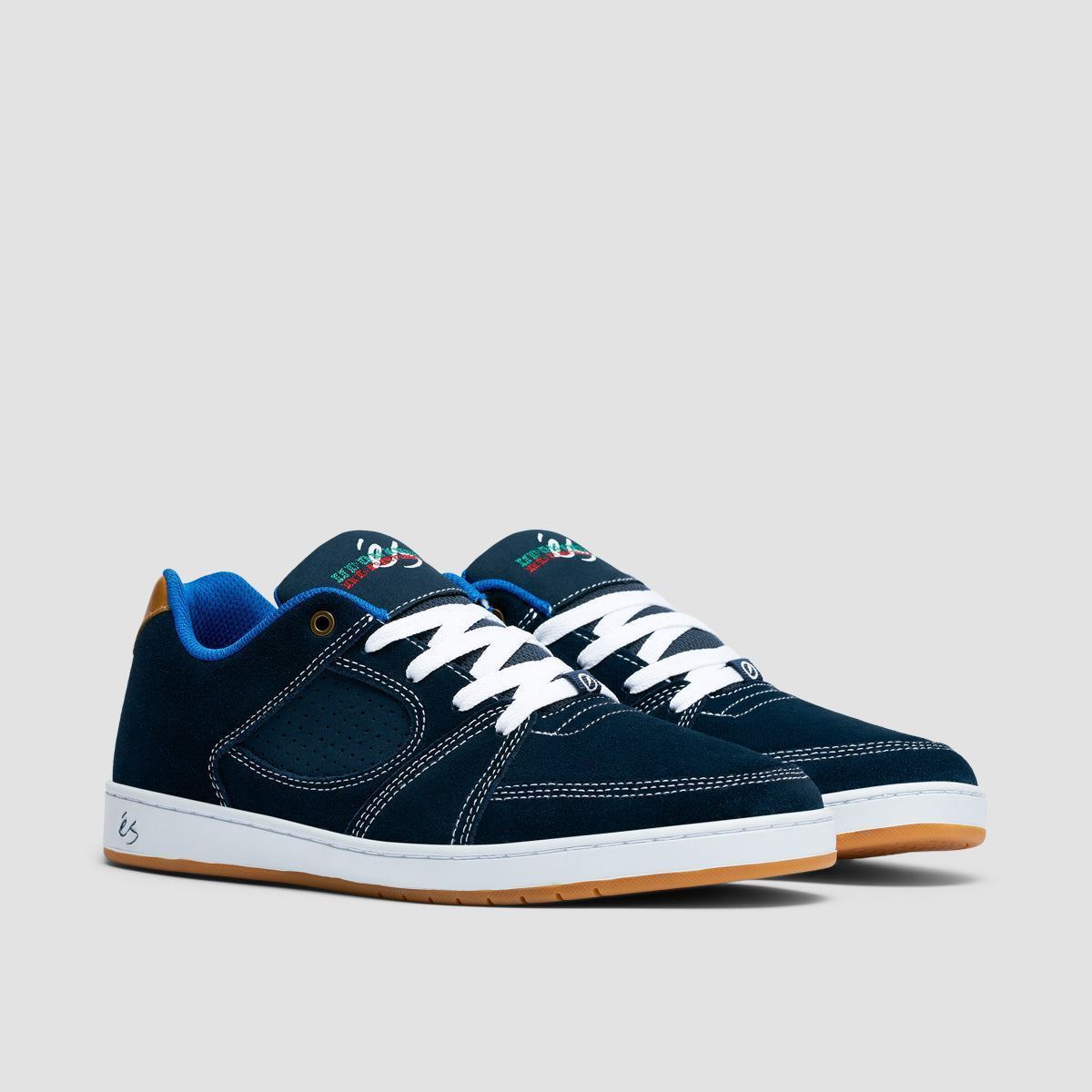 eS Accel Slim Shoes - Navy/White/Red