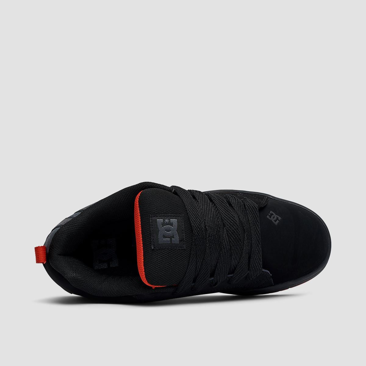 DC Court Graffik SQ Shoes - Black/Grey/Red