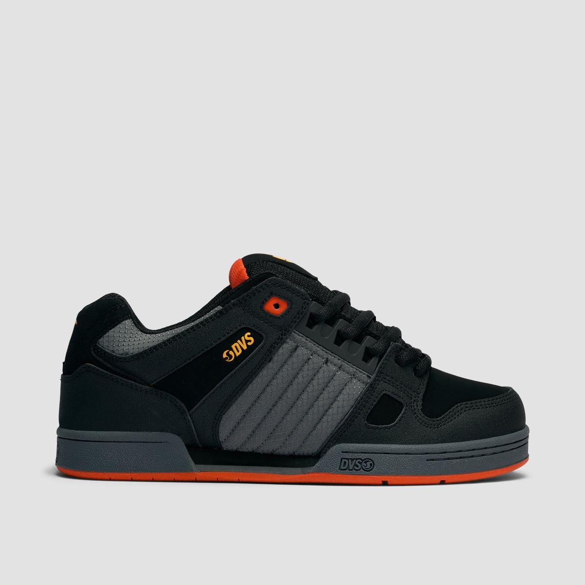 DVS Celsius Shoes - Black/Fiery Red/Yellow Nubuck