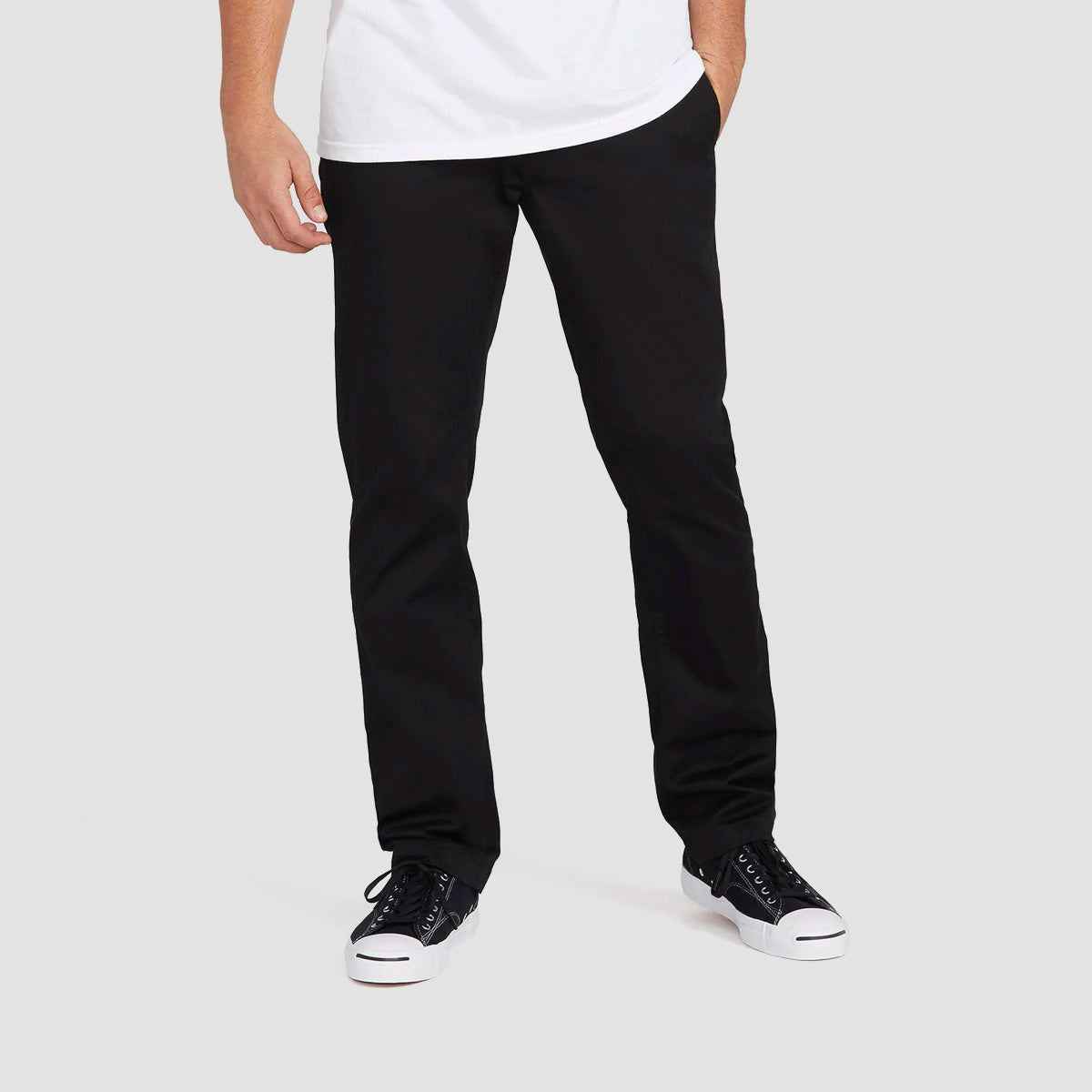 Volcom Frickin Modern Stretch Chino Pants Black