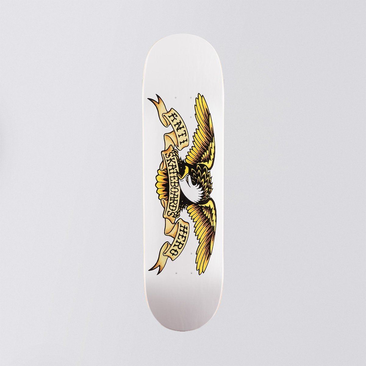 Antihero Classic Eagle Skateboard Deck White - 8.75"