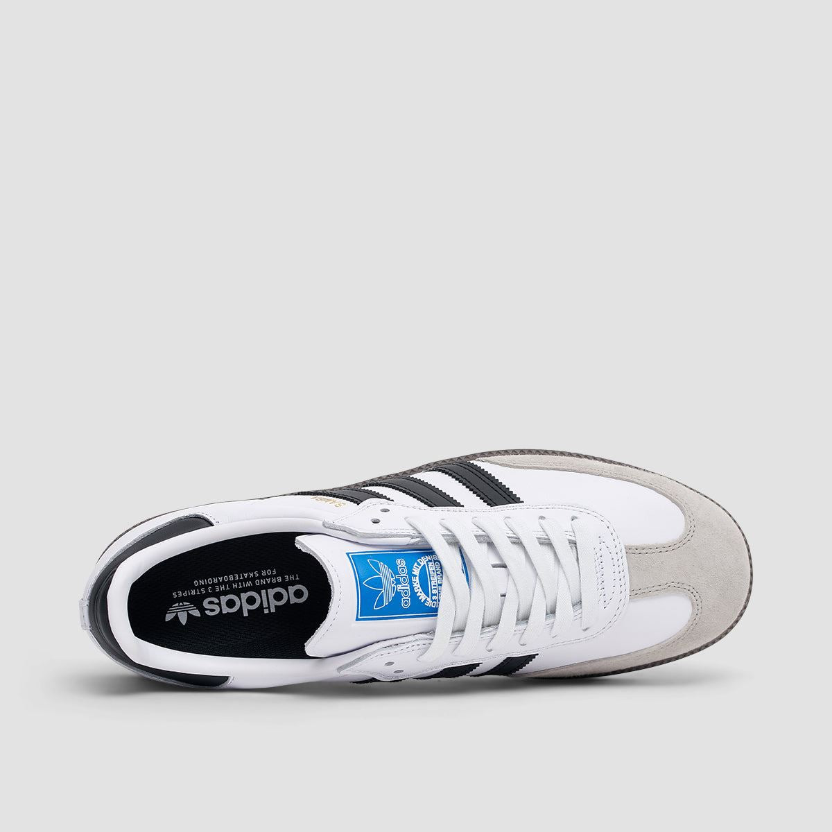 adidas Samba Adv Shoes - Footwear White/Core Black/Gum5