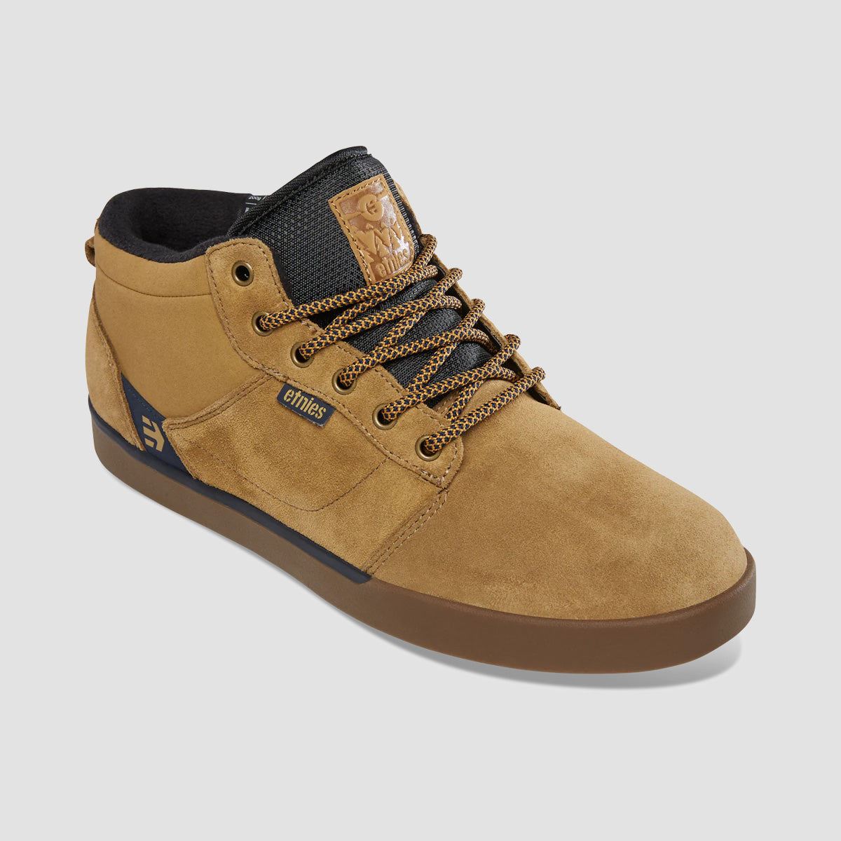 Etnies Jefferson MTW Mid Top Shoes - Brown/Navy/Gum