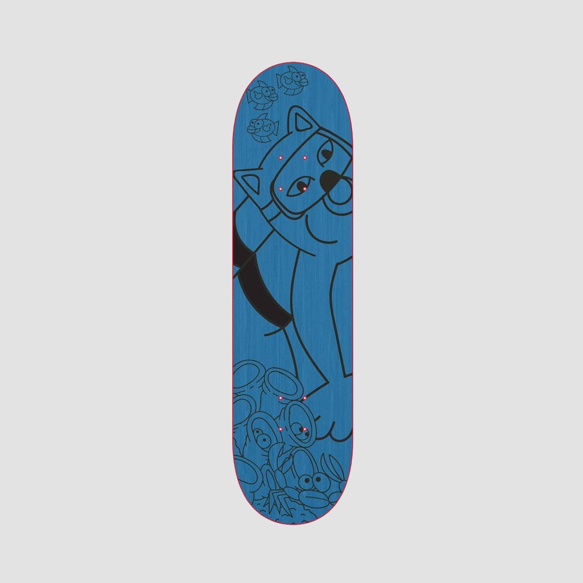 RIPNDIP Under the Sea Skateboard Deck Blue - 8.25"