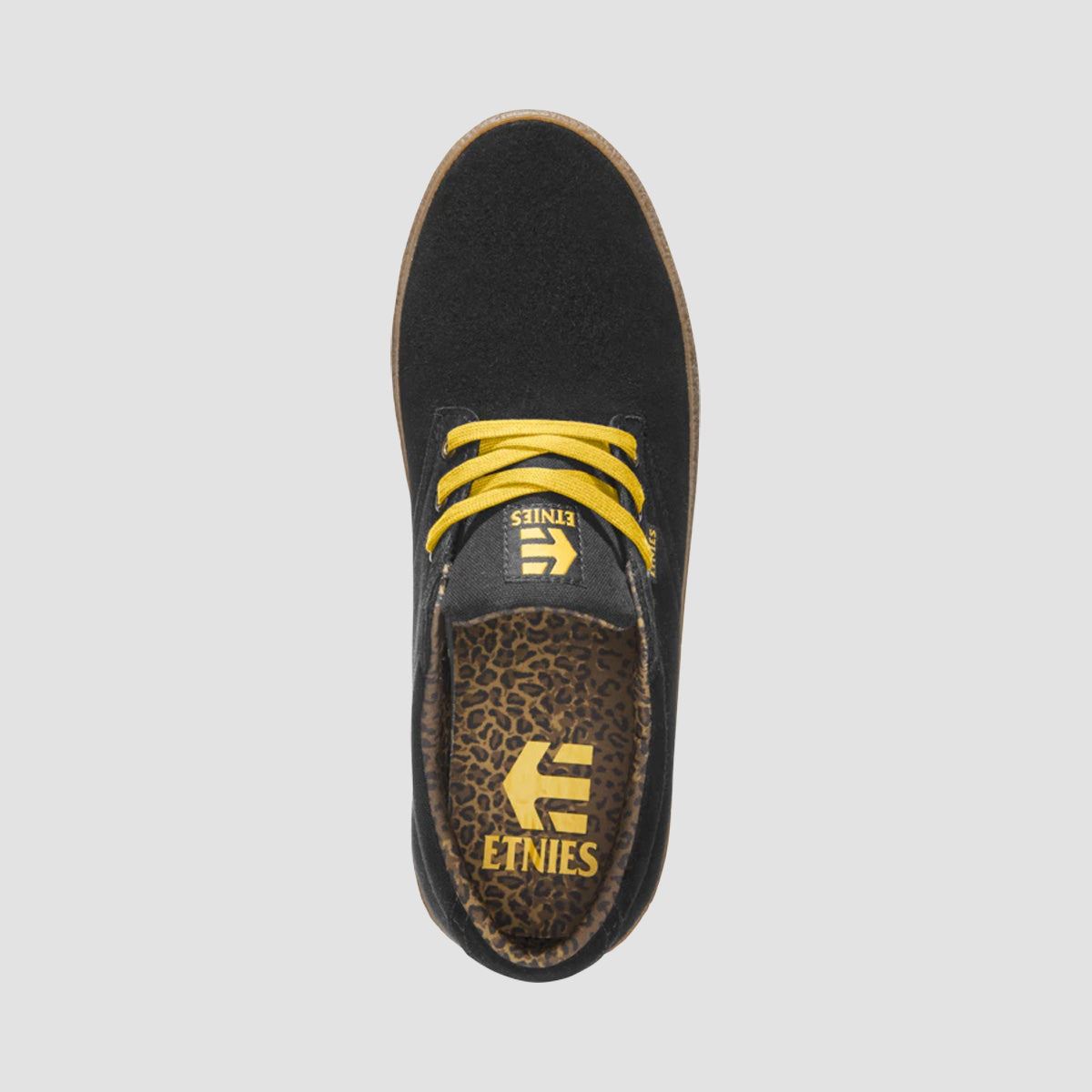 Etnies Jameson Vulc X Dystopia X CJ Nelson Shoes - Black/Gum