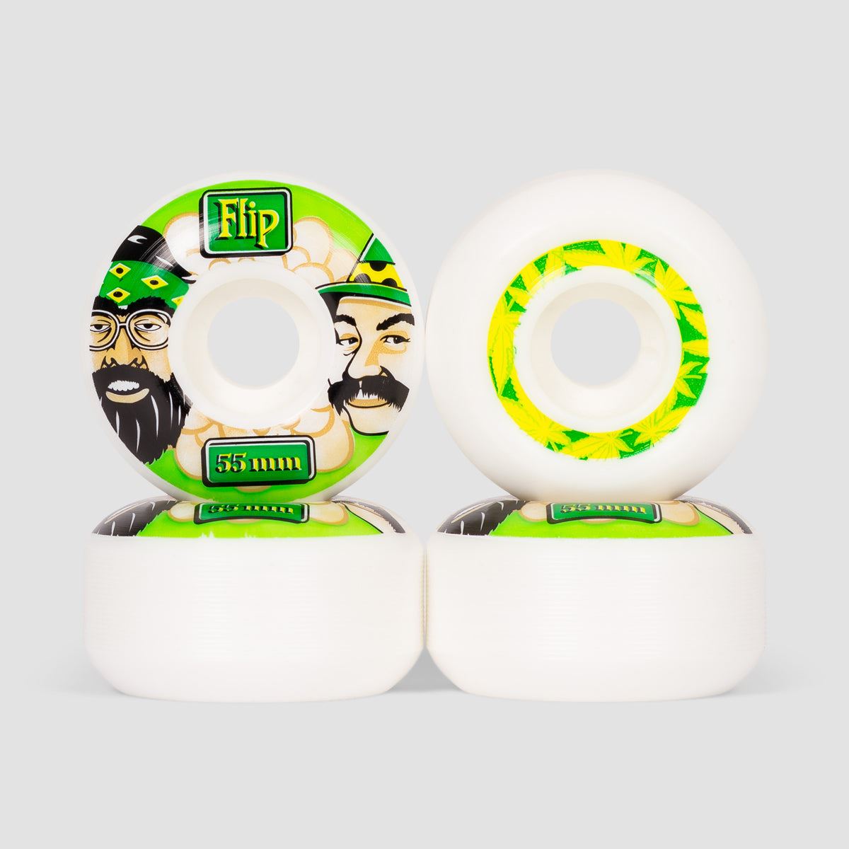 Flip Cutback Toms Friends Cheech & Chong 99a Skateboard Wheels 55mm