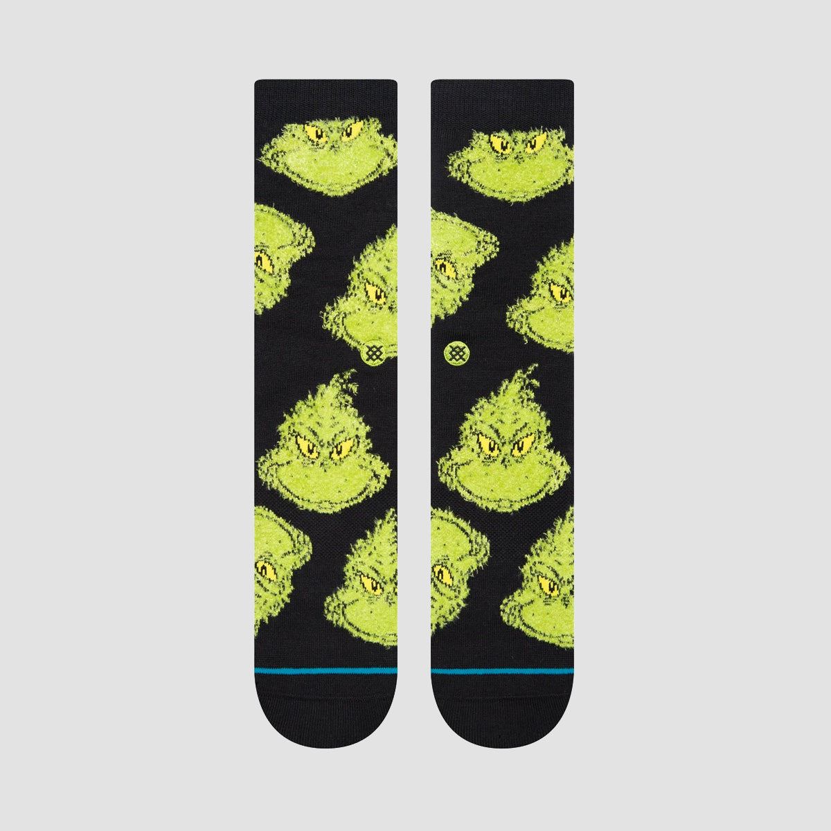 Stance The Grinch Mean One Socks Black