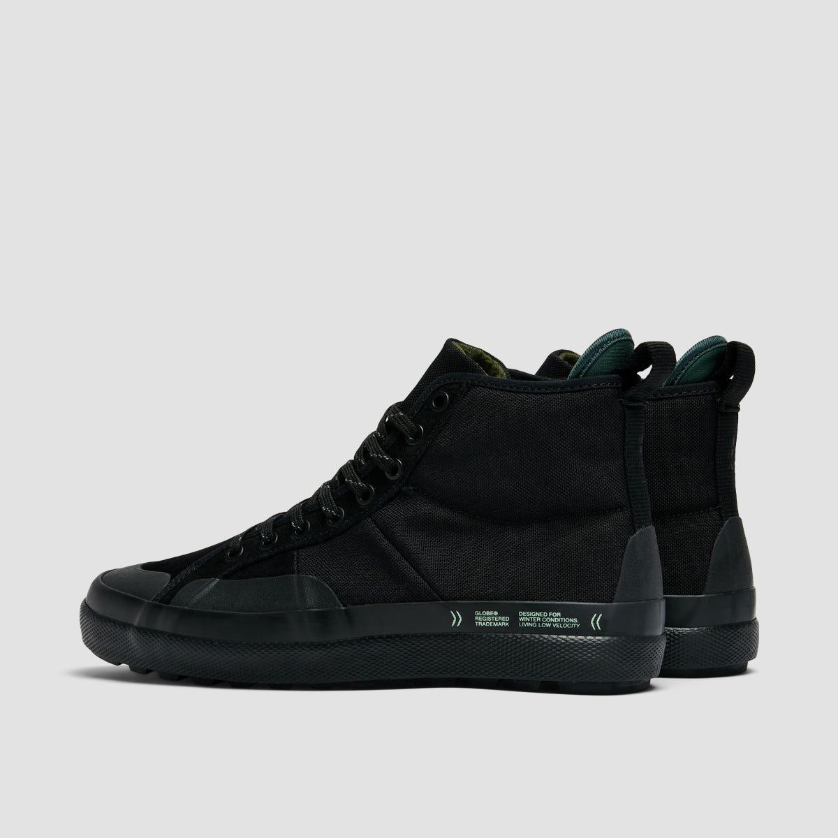 Globe Los Angered II Winter High Top Shoes - Black/Summit