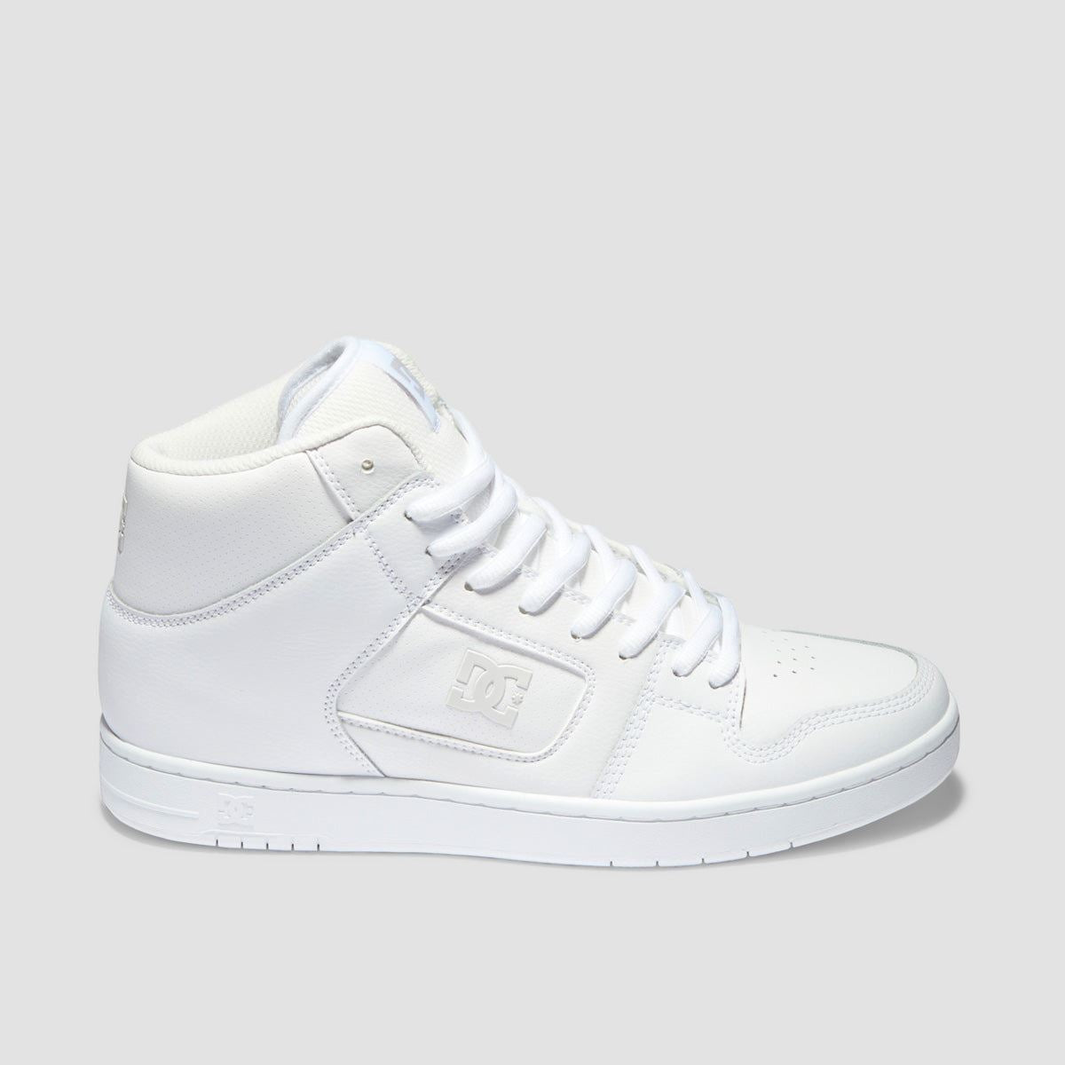DC Manteca 4 High-Top Shoes - White/White/Battleship