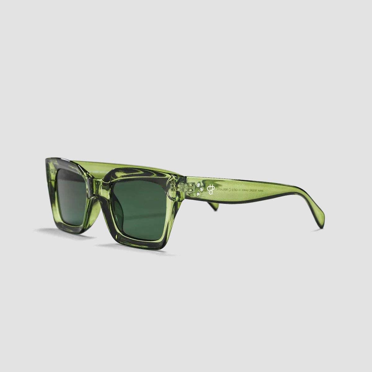 CHPO Anna Sunglasses Forest Green/Green
