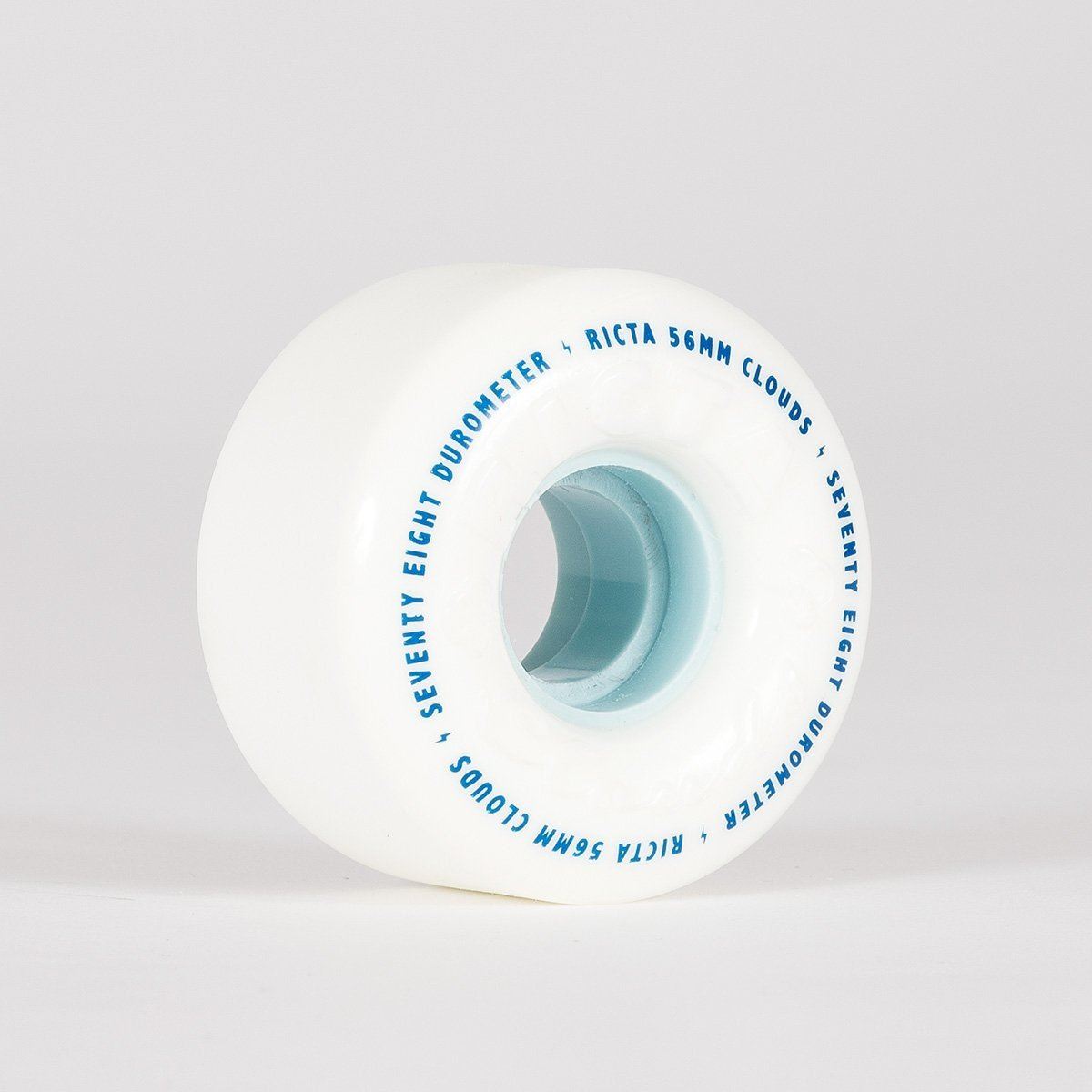 Ricta Clouds 78a Skateboard Wheels White/Blue 56mm