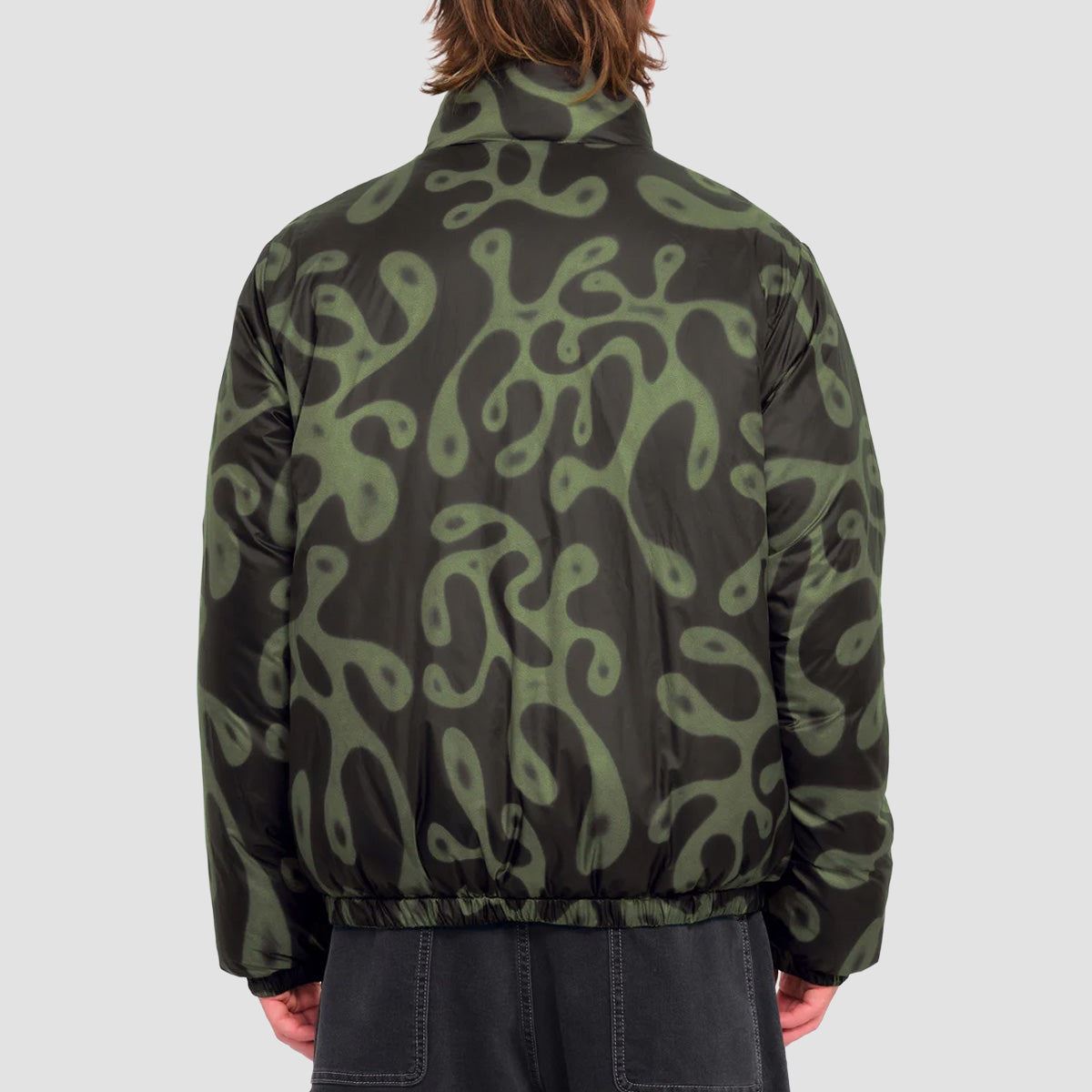 Volcom FA Zephyr Wallstone Reversible Jacket Wintermoss