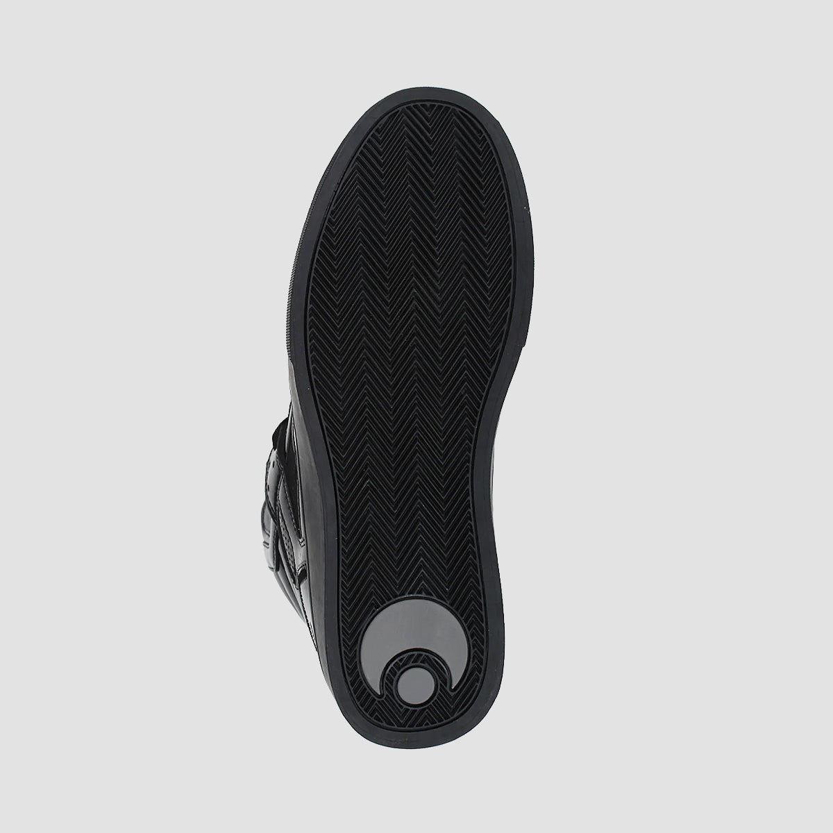 Osiris Clone High Top Shoes - Black/Patent/Silver