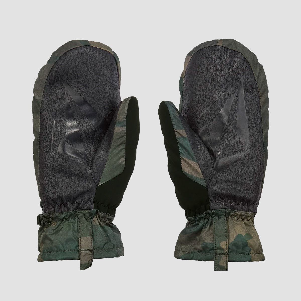 Volcom Puff Puff Snow Mitts Cloudwash Camo - Womens